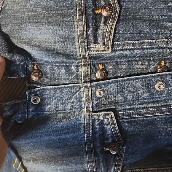 Girls Vintage OshKosh B'gosh Jean Jacket size 14 - Picture 3 of 10